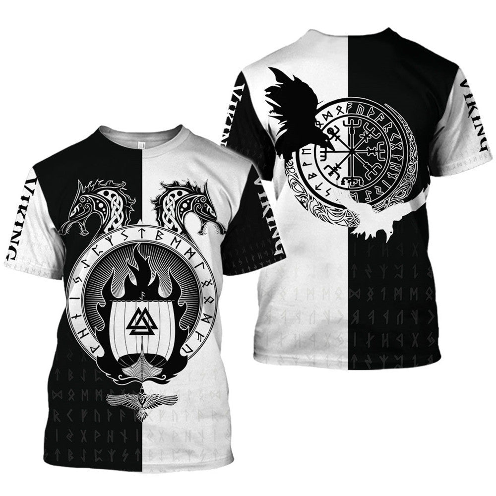 Viking Symbol Printed