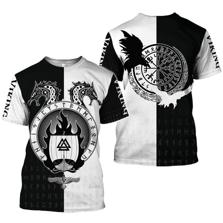 Viking Symbol Printed