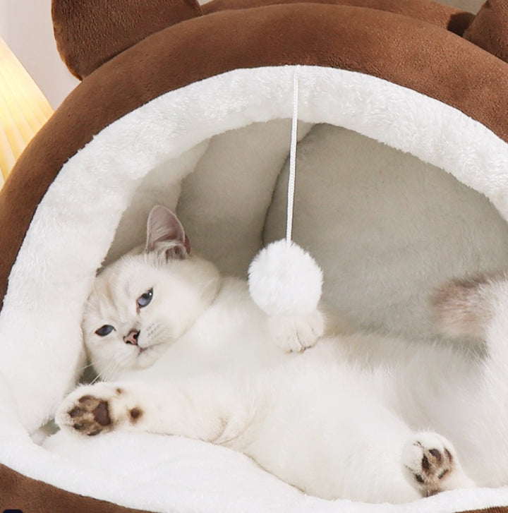 Cat Nest Four Seasons Universal Winter Warm Closed