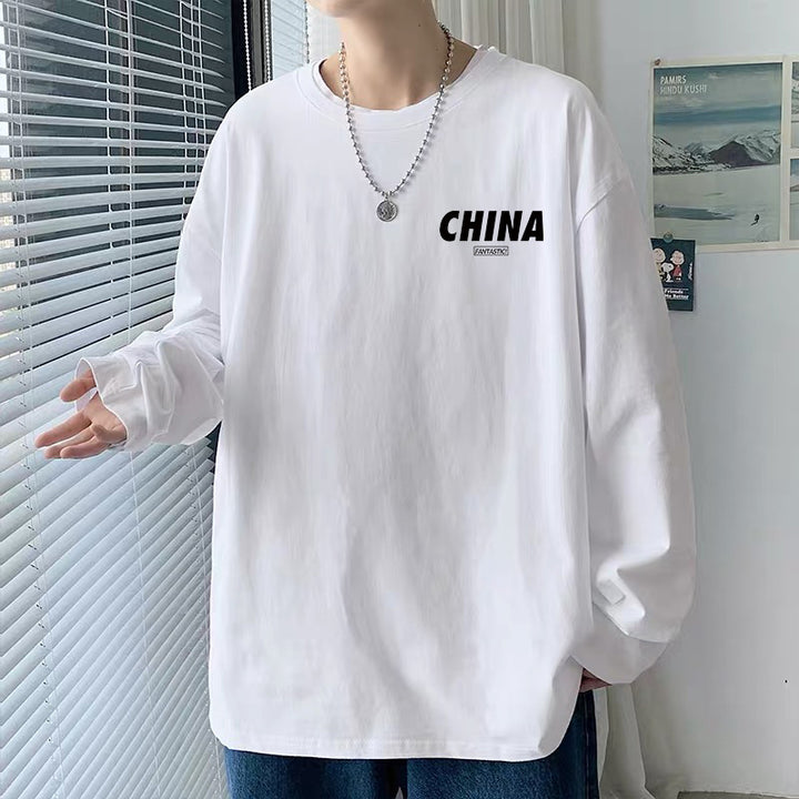 Loose Autumn Clothes Student Men