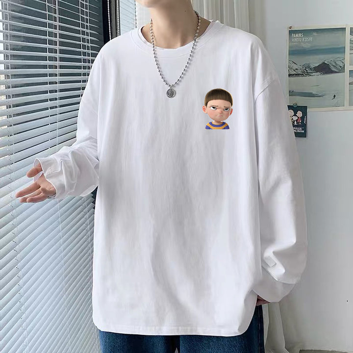 Loose Autumn Clothes Student Men