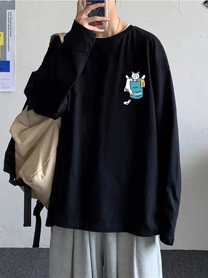 Loose Autumn Clothes Student Men